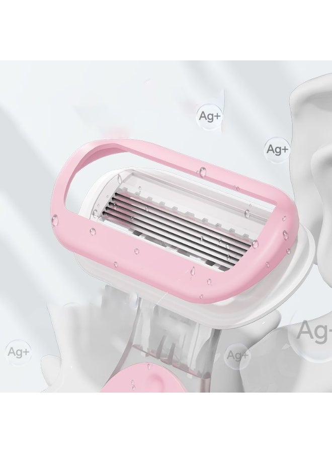 شفرة حلاقة صغيرة لإزالة الشعر مع حافظة للنساء - Image 2