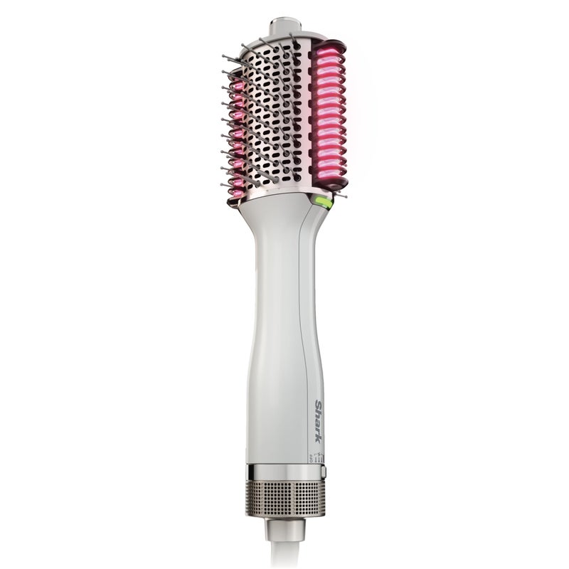 Shark مشط تسخين شارب HT202 سموذ ستايل + فرشاة مجفف الشعر، وضع مزدوج، لجميع أنواع الشعر، حرير - Image 1