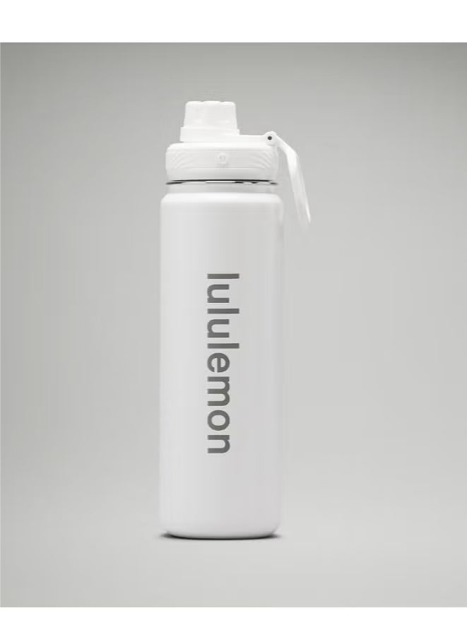 lululemonStainless steel sports vacuum insulated water bottle, suitable for holding water, iced tea, hot tea, etc., with a capacity of 710 milliliters - Image 1