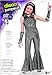Rubies Disco Jumpsuit Costume for Kids Girls Medium - Image 4