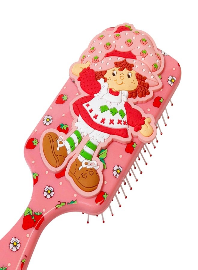LUV HER Kids’ Detangling Hair Brush - Fun Strawberry Shortcake Design, Gentle on Wet & Dry Hair, Ideal for Kids Ages 3+, Makes Hair Care Fun and Easy - Image 3