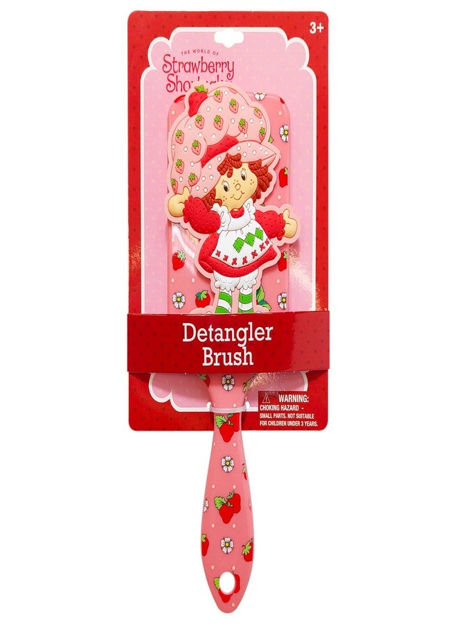 LUV HER Kids’ Detangling Hair Brush - Fun Strawberry Shortcake Design, Gentle on Wet & Dry Hair, Ideal for Kids Ages 3+, Makes Hair Care Fun and Easy - Image 1