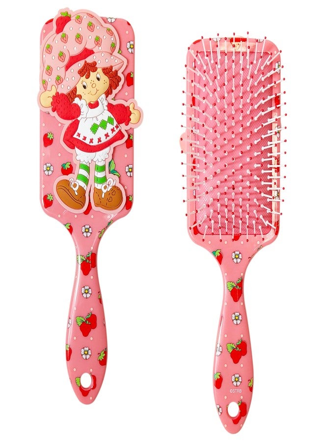 LUV HER Kids’ Detangling Hair Brush - Fun Strawberry Shortcake Design, Gentle on Wet & Dry Hair, Ideal for Kids Ages 3+, Makes Hair Care Fun and Easy - Image 2