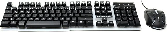 Platoon PL-357 Gaming Illuminated Keyboard Mouse Set