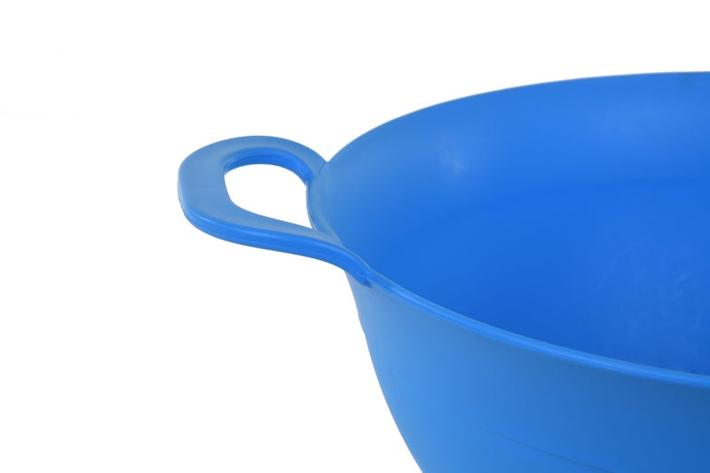 Mintra Colander with side handles in Plastic - 3.5 liters (Medium)| Color - Blue | Ideal for your daily kitchen needs - Image 3