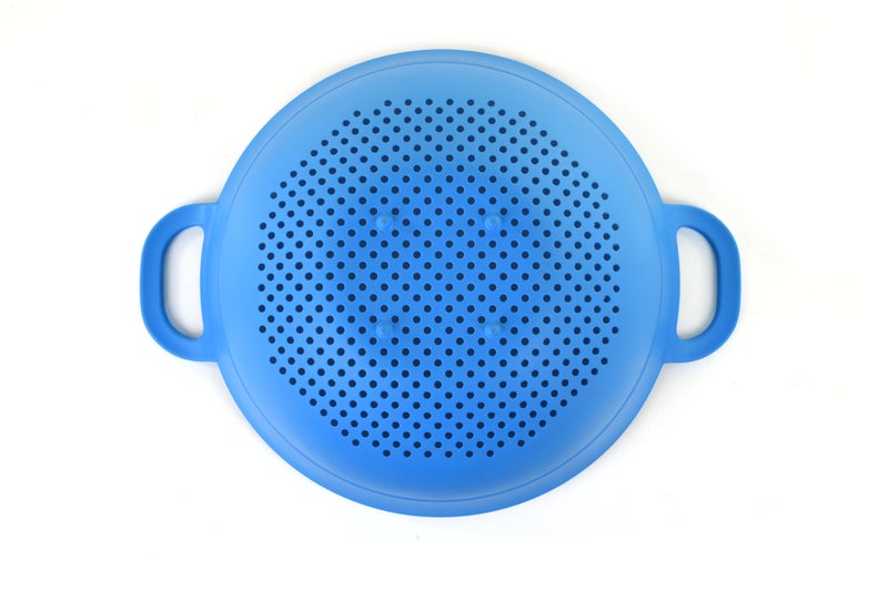 Mintra Colander with side handles in Plastic - 3.5 liters (Medium)| Color - Blue | Ideal for your daily kitchen needs - Image 2