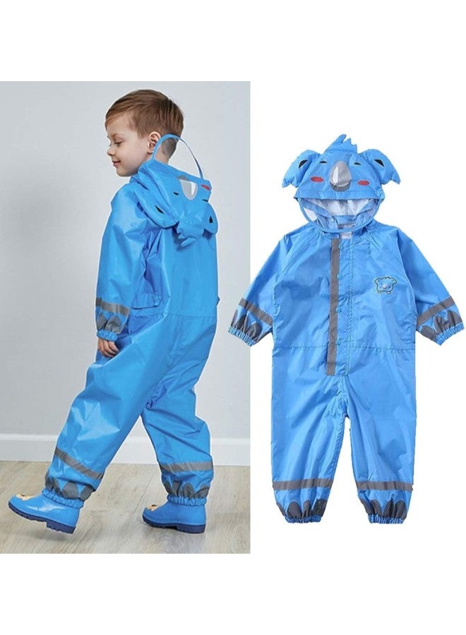 3-10 Years Old Children Raincoat Poncho Breathable for Student Rainwear - blue L, as described - Image 4