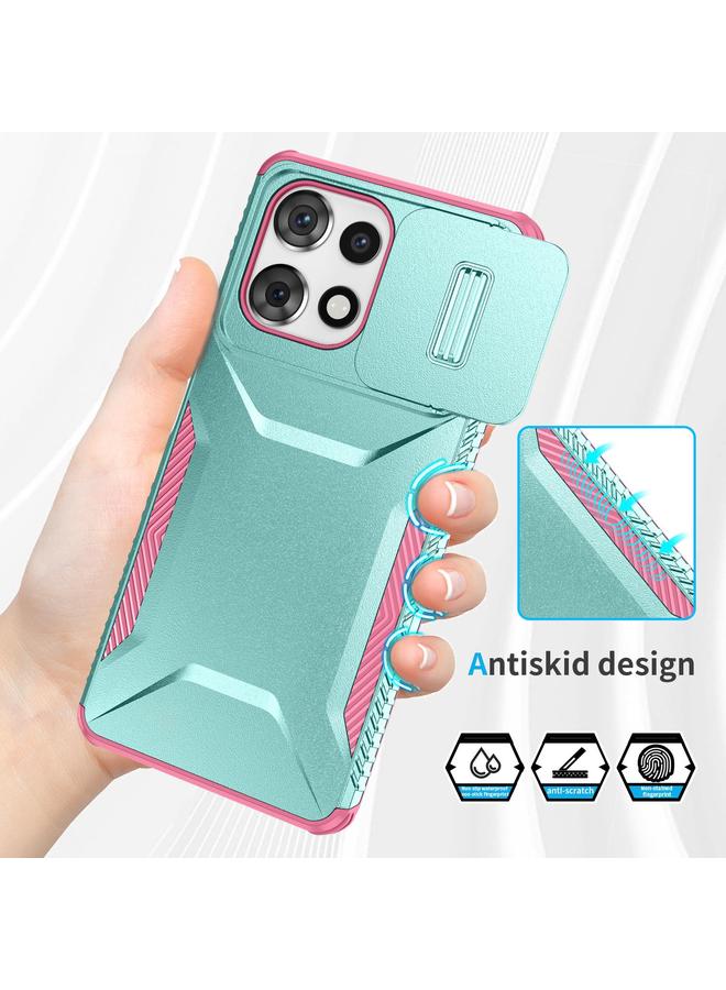 اس-توب جراب لهاتف Motorola Moto G Play 5G 2025 جراب هاتف منزلق مزود بدرع كاميرا - Image 4