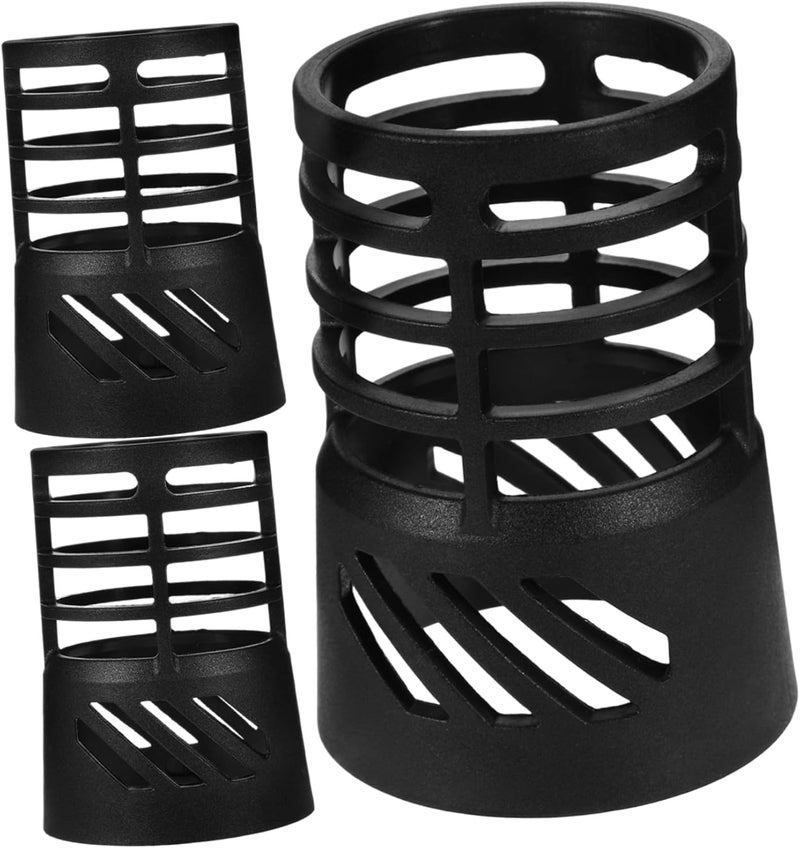 Gadpiparty 3pcs High Heat Resistant Heat Gun Nozzle Shield Protective Cover, Heatproof Anti-Burn Guard Sleeve for DIY Crafts, Electronics, Soldering, and Embossing Safety - Image 1