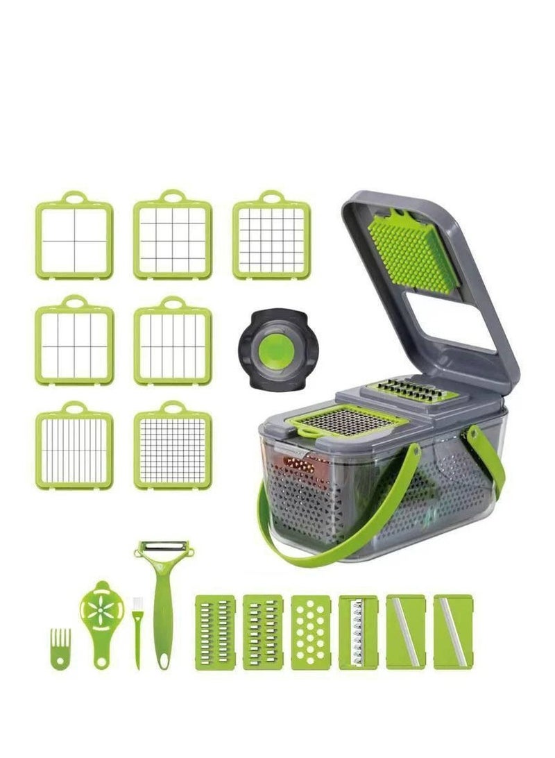 Vegetable Cutter For Bag 22 Pieces