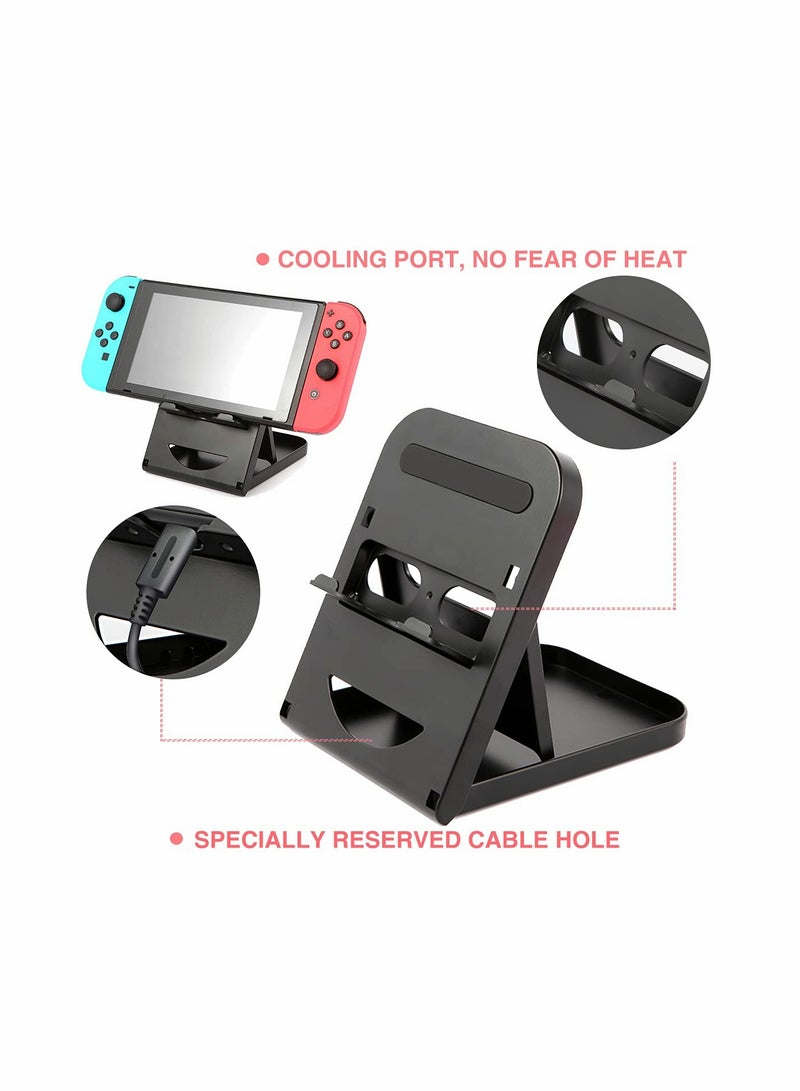 KASTWAVE Fit for Nintendo Switch Stand/ for Switch LITE Stand Foldable Adjustable and Portable table play stand for N-switch console playing and charging Compatible with for ipad/ for Mini/ for iPad Pro Air - Image 4