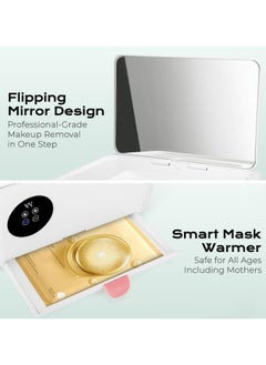 Generic Baby Wipe Warmer With 4 Level emperature Control, Large Capacity Diaper Wipes Warmer with Mirror, Towel,Wet Tissue Facial Mask Warmer,Innovative Spring Design,Quick Even Heating Preservation  - Image 5