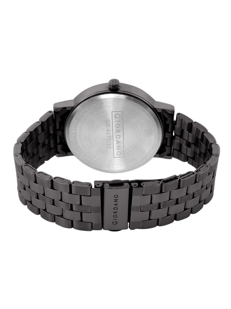 Giordano Classic Analogue Watch for Men & Boys Trendy and Slim Fit with Metal Strap Suitable for Casual & Formal Occasion | Men's Analog Wrist Watches - GD4070 - Image 4