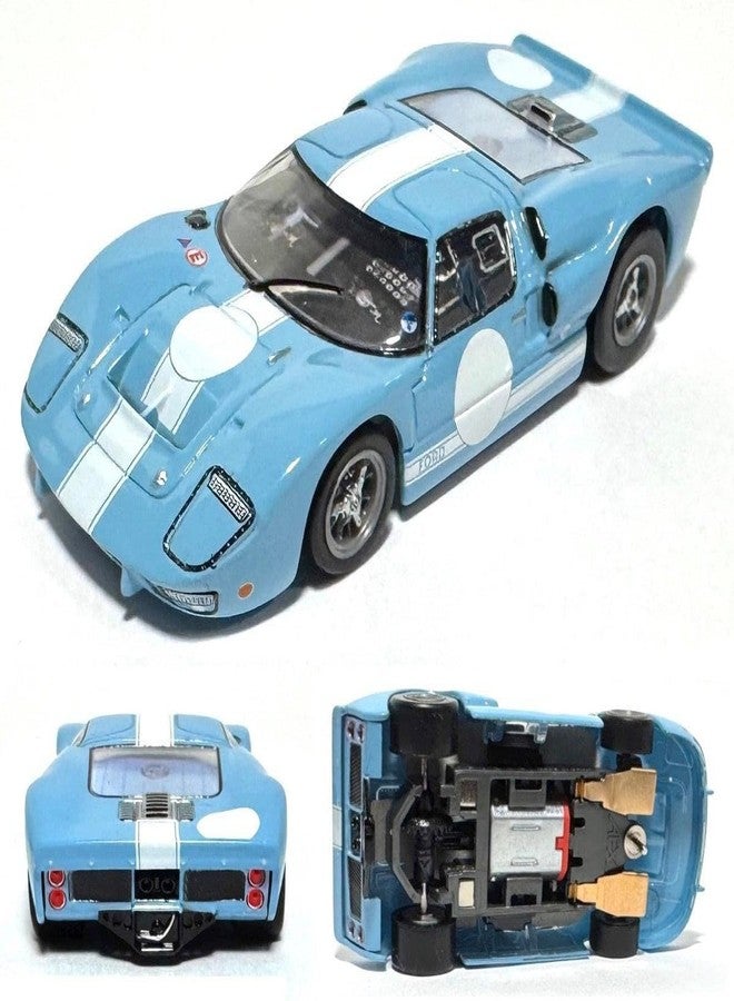 أفكس سيارة سباق AFX Ford GT40 Mark II HO Slot Car 22130 MegaG+ حصريًا لـ Auto World - Image 1