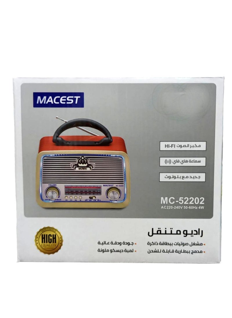 MACEST Portable radio MC-52202  - Image 1