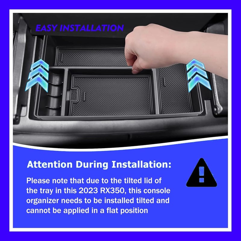 XXCIWP Center Console Organizer for 2023-2024 Lexus RX350 - Image 2