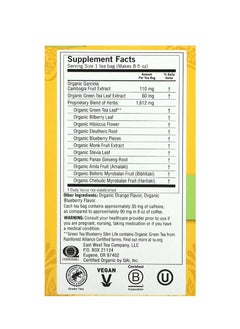 Yogi Tea Green Tea Blueberry Slim Life 16 Tea Bags 1.12 oz (32 g)  - Image 2