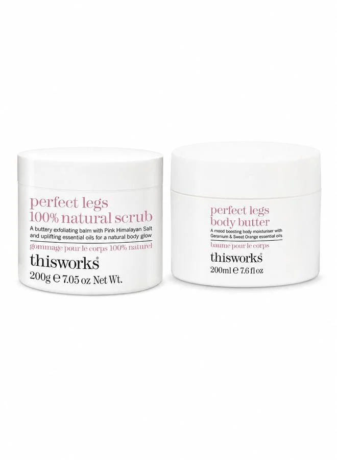 ذس ووركس This Works Perfect Legs Smoothing Body Duo, Savings 30%