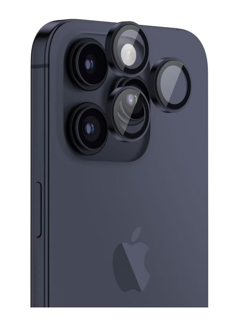 ACLIX AWH iPhone 15 Pro MAX Camera Lens Protector Supreme Tempered Glass Crystal AR Lens Defender - Blue - Image 2