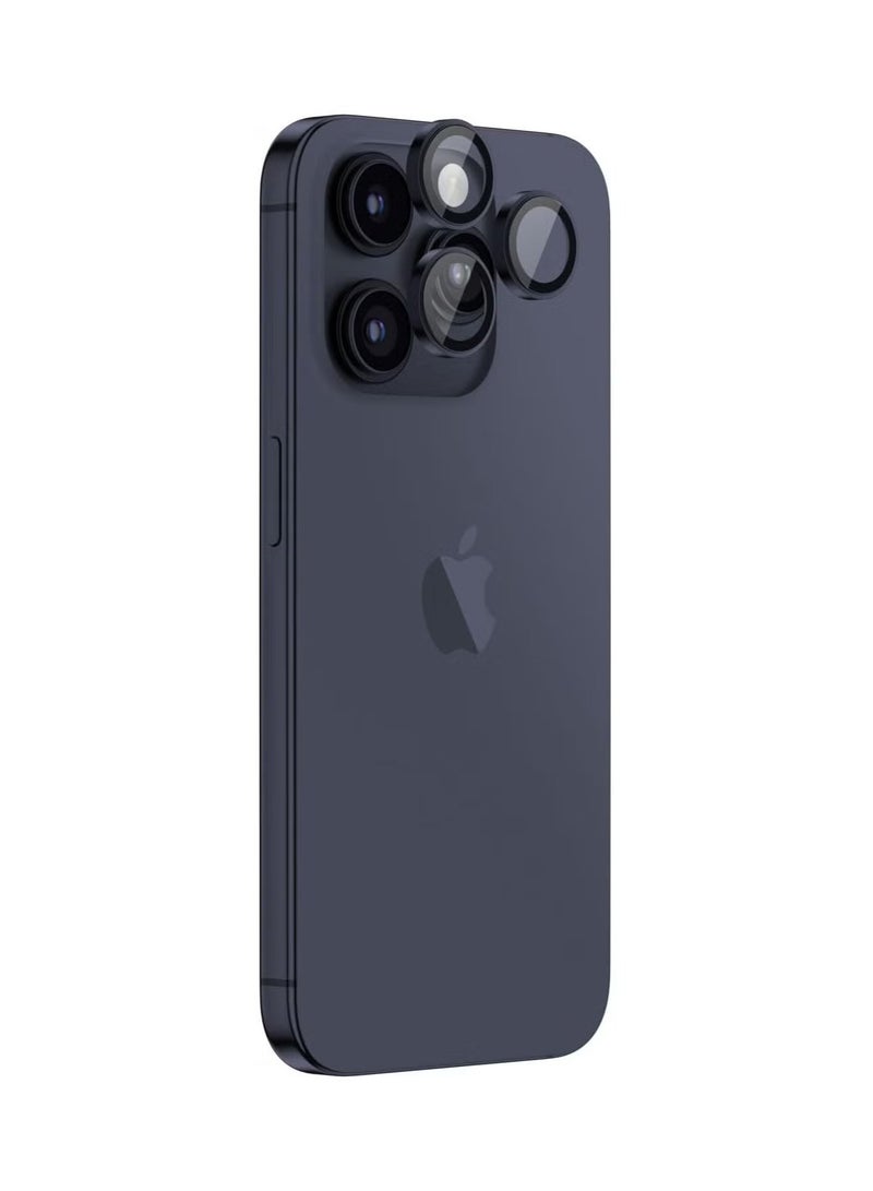 ACLIX AWH iPhone 15 Pro MAX Camera Lens Protector Supreme Tempered Glass Crystal AR Lens Defender - Blue - Image 4