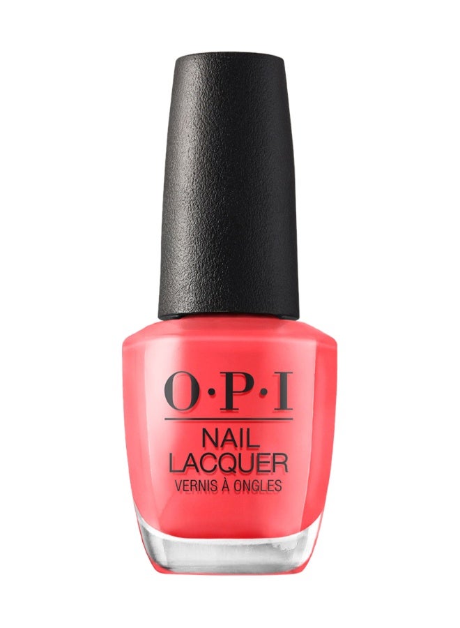 OPI Classic Lacquer I Eat Mainly Lobster15ml - Image 1