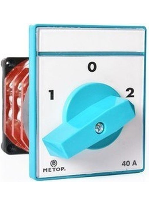 Metop 3X16A 1-0-2 Changeover Right-Left Pako Switch MT021-16A 
