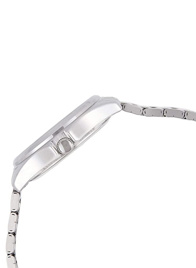 كاسيو ساعة يد بعقارب وسوار من الستانلس ستيل طراز MTP-1183A-2A رجال - Image 4