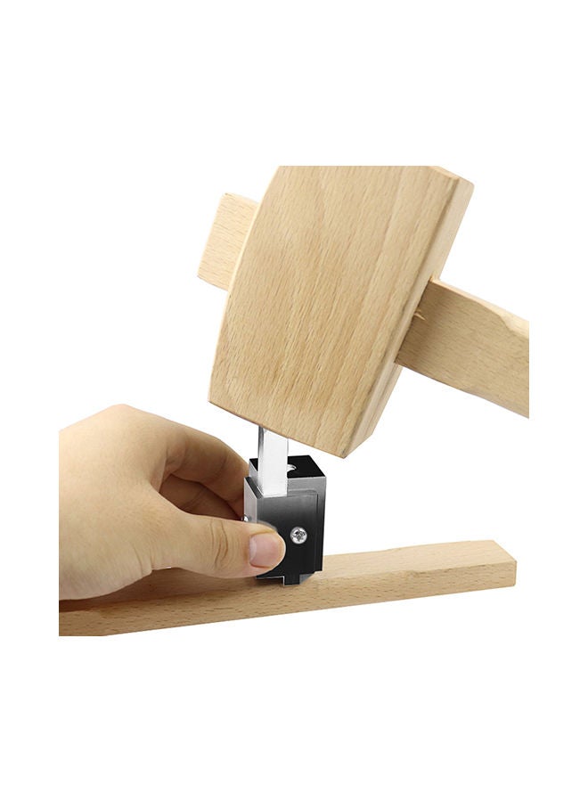 NIBEMINENT Wood Carving Corner Chisel Square Hinge Recesses Black 15x5x8centimeter - Image 4