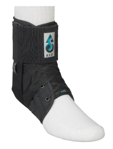 ASO Ankle Stabilizing Orthosis w/inserts (Small - Black) - Image 3