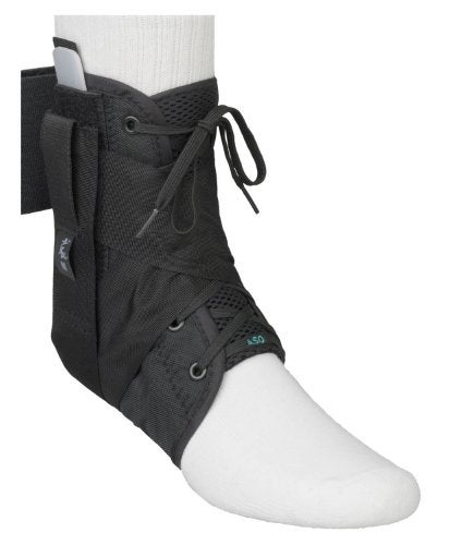 ASO Ankle Stabilizing Orthosis w/inserts (Small - Black) - Image 2
