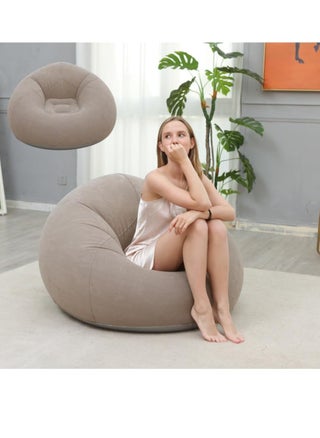 Beanless Bag Inflatable Chair Inflatable Lazy Boy Sofa Floor Chair,Portable Lazy Boy Chair with Inflatable Pump,Flocked Fabric Football Chair for Garden Living Room Camping Music Festivals - pzsku/ZDC9CADE97A9C13AF340FZ/45/_/1730879598/7e02de28-0d0e-486b-a5c7-a6a56439afa2