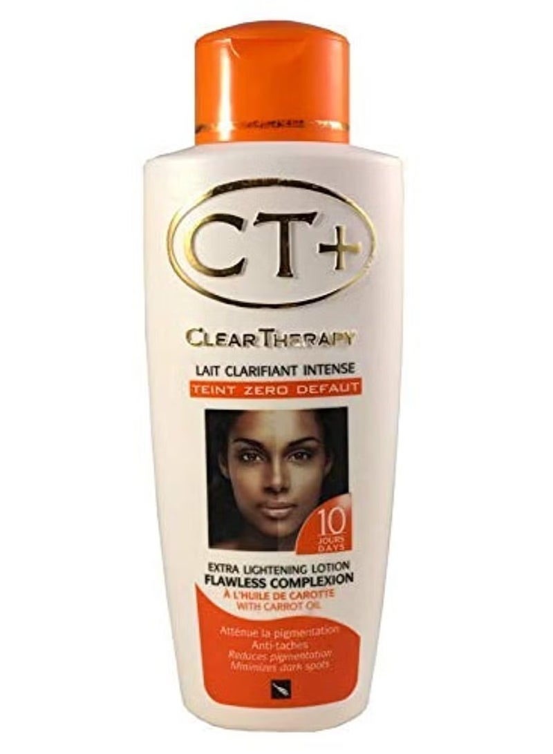 لوشن CT+ Clear Therapy لتفتيح البشرة الإضافي مع زيت الجزر 250 مل