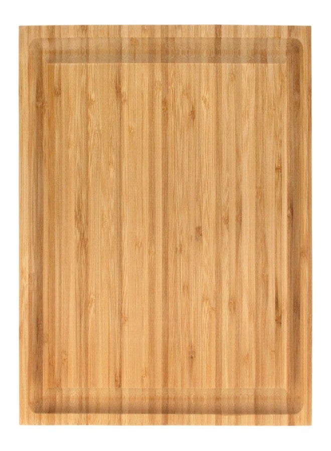 BambooMN Bulk Wholesale Premium Bamboo Grooved Cutting Board - 11" x 11" x .75" - 3 Piece - Image 1