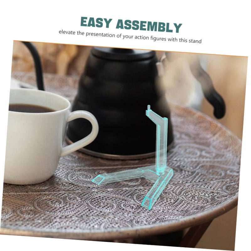4Pcs Sturdy Plastic Doll Stand Display Holder For SD HG Model Figures Collectors - Image 4