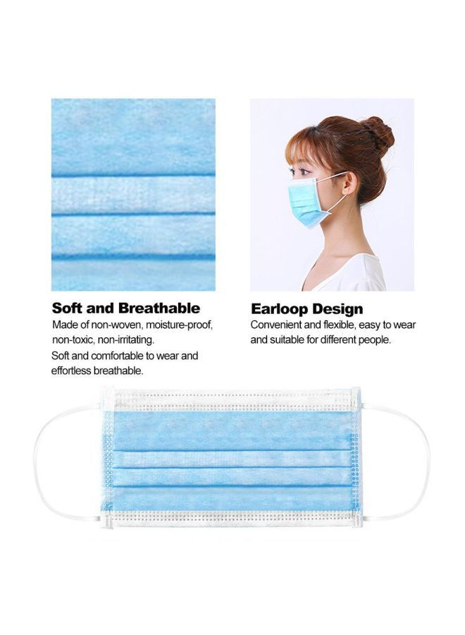 NIBEMINENT 10-Piece Disposable Face Mask - Image 3