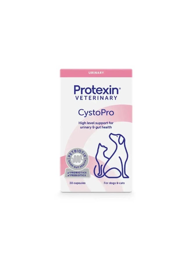 بروتكسين Protexin Veterinary CystoPro Capsules for Cats 30 Capsules - Image 1