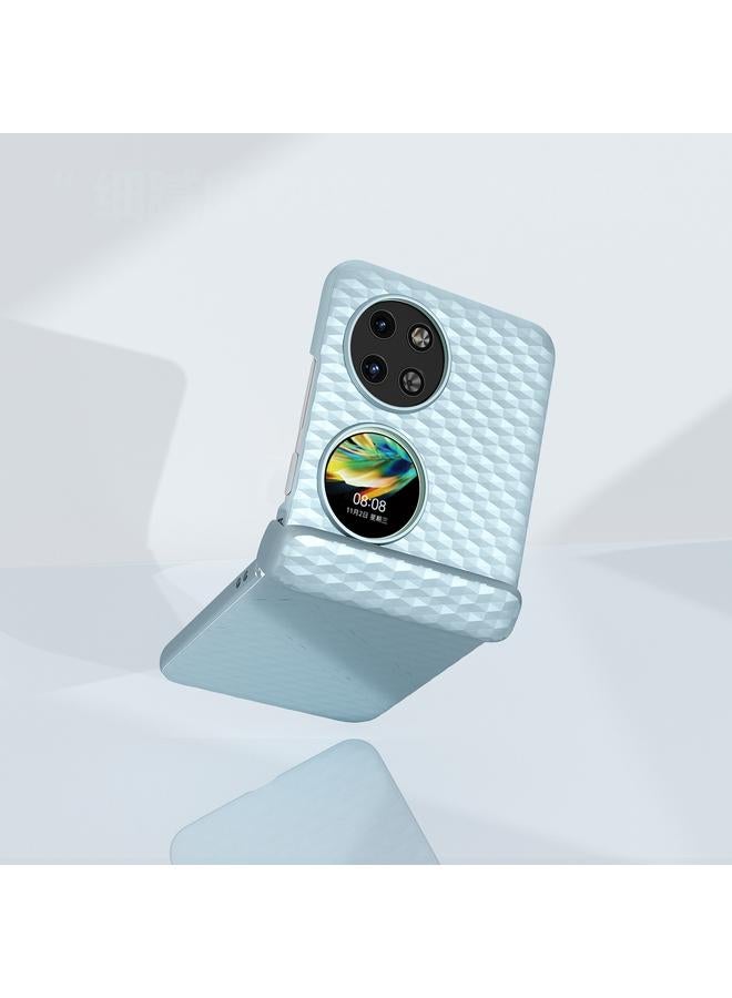 Zaboon Case For Huawei Pocket 2 3 in 1 Wave Pattern Matte PC Phone Case with Hinge - Image 4