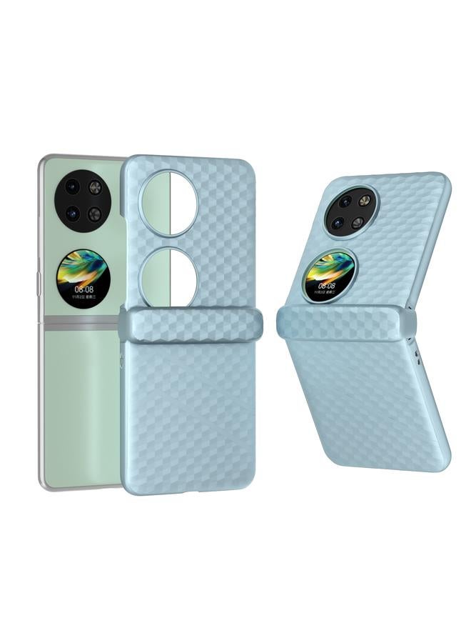 Zaboon Case For Huawei Pocket 2 3 in 1 Wave Pattern Matte PC Phone Case with Hinge - Image 1
