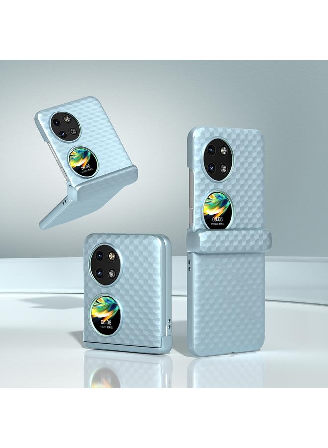 Zaboon Case For Huawei Pocket 2 3 in 1 Wave Pattern Matte PC Phone Case with Hinge - Image 2