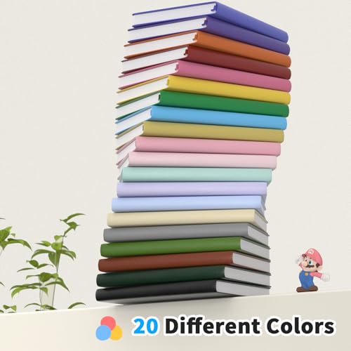 Oucaru Lined Journal Notebook, 4 Pack, 180 Pages, A5 Journals for Writing, 100 GSM Thick Paper, Small Notebooks Daily Journal for Women Men Work, Business, School, Travel Supplies - Image 3