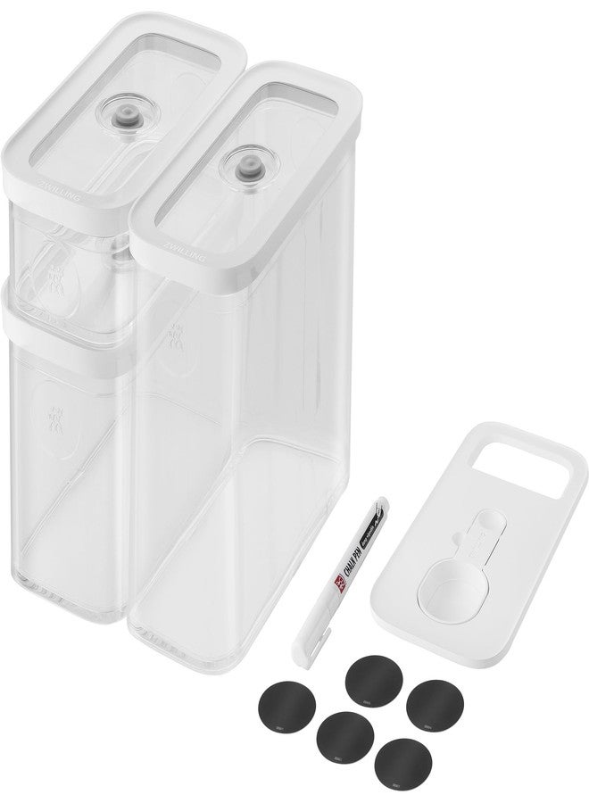 ZWILLING Fresh & Save Cube Box Set, 12-pc, Plastic, Airtight Dry Food Storage Container, Small & Medium Cube Set - Image 1