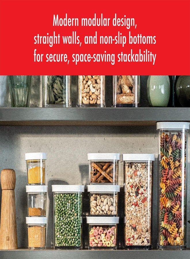 ZWILLING Fresh & Save Cube Box Set, 12-pc, Plastic, Airtight Dry Food Storage Container, Small & Medium Cube Set - Image 4