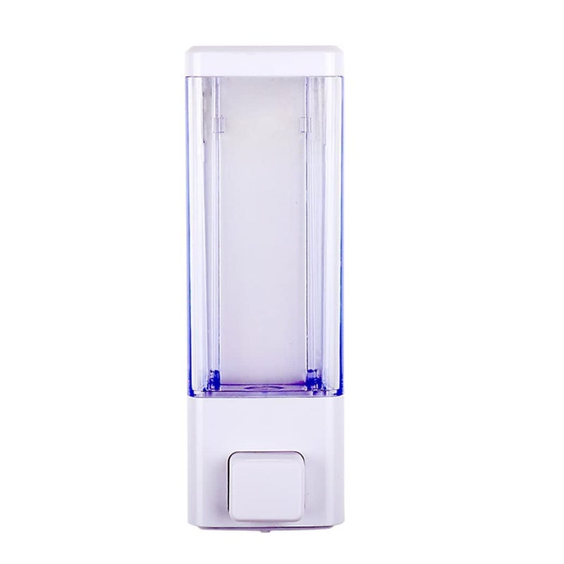 Metwin ABS Plastic Liquid Soap Dispenser Sanitizer Lotion Gel Shampoo Dish Wash Gel Dispenser Pack of 1 White - Image 2