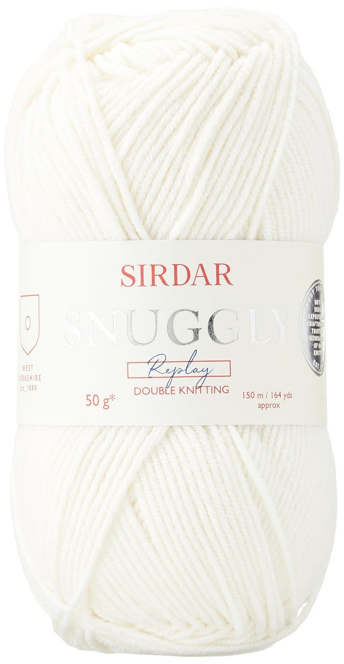 SNUGGLY REPLAY DK DOUBLE KNITTING MILKSHAKE BREAK 101 50G
