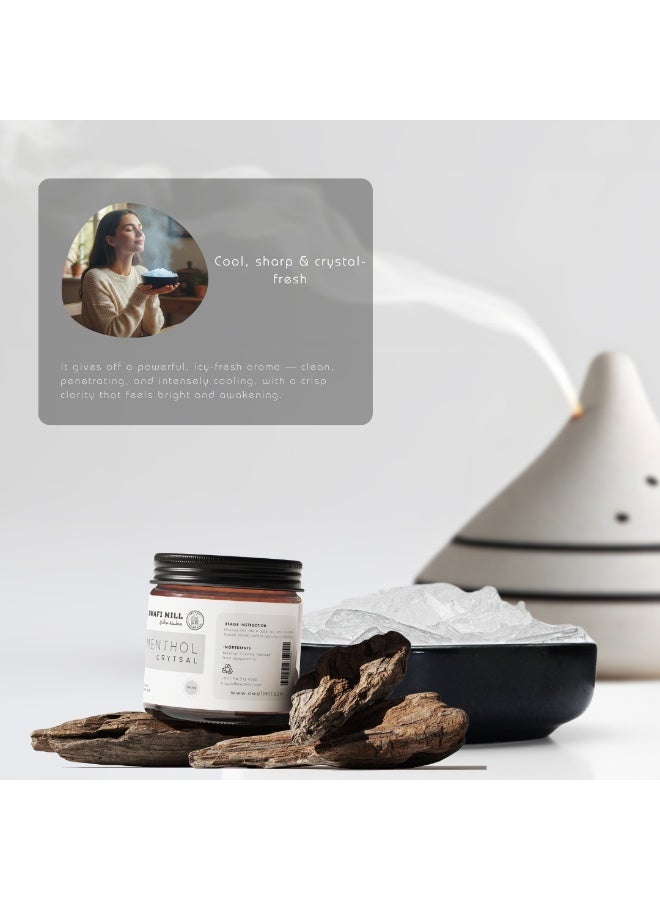 أباميك بلورات المنثول بلورات نقية ومنعشة للعلاج العطري - Image 5
