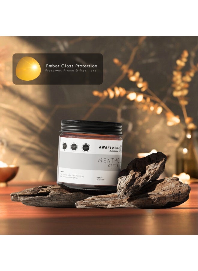 أباميك بلورات المنثول بلورات نقية ومنعشة للعلاج العطري - Image 3