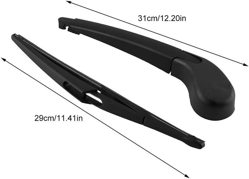 klarako Windshield Wiper Blade, Car Auto Rear Windscreen Windshield Wiper Arm & Blade - Image 2