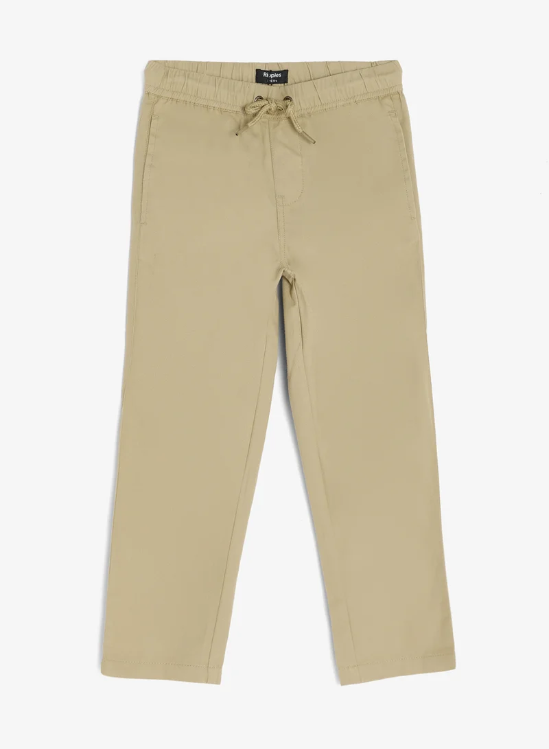ريبلز مع نمشي Boys Straight Pull-On Pants