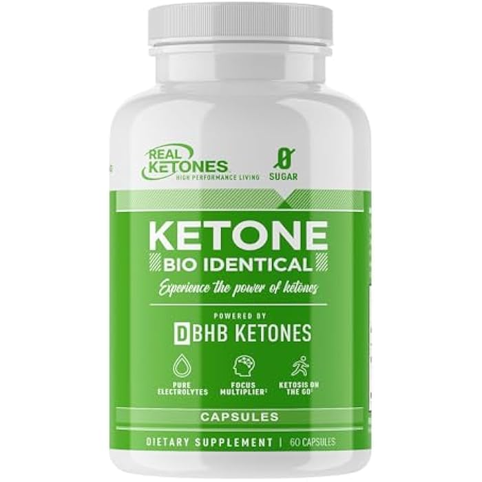 Real Ketones كبسولات كيتو BHB الأملاح - كبسولات BHB بالصوديوم والكالسيوم والمغنيسيوم مع إلكتروليتات goBHB بيتا هيدروكسي بيوتيرات - مكمل كيتونات خارجية لزيادة الطاقة والتركيز والدخول السريع في الكيتوزيس - Image 1