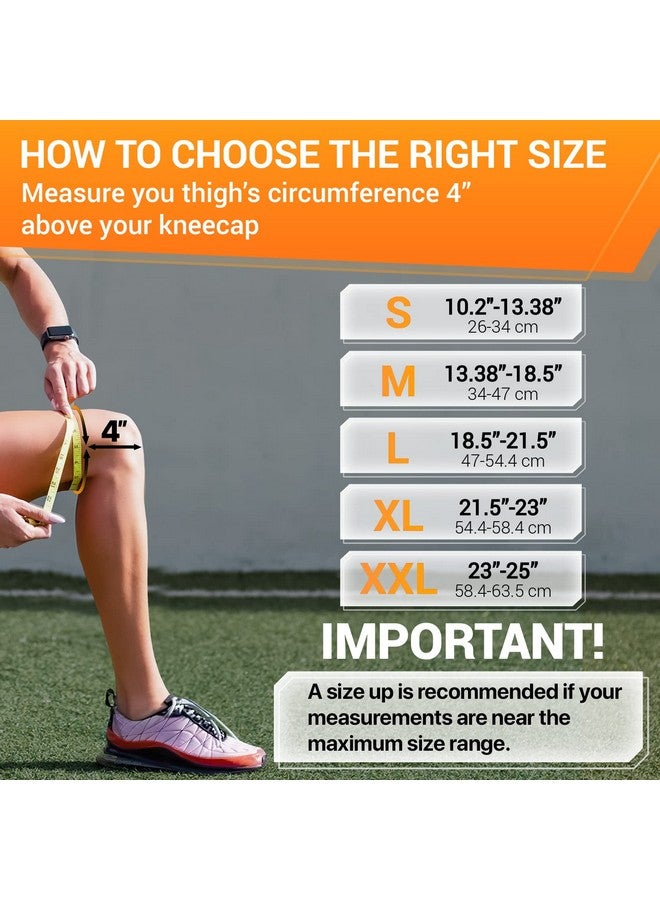 DR. BRACE DR. BRACE ELITE Knee Brace with Side Stabilizers & Patella Gel Pads for Maximum Knee Pain Support and fast recovery for men and women-Please Check How To Size Video (Mars, Medium) - Image 1
